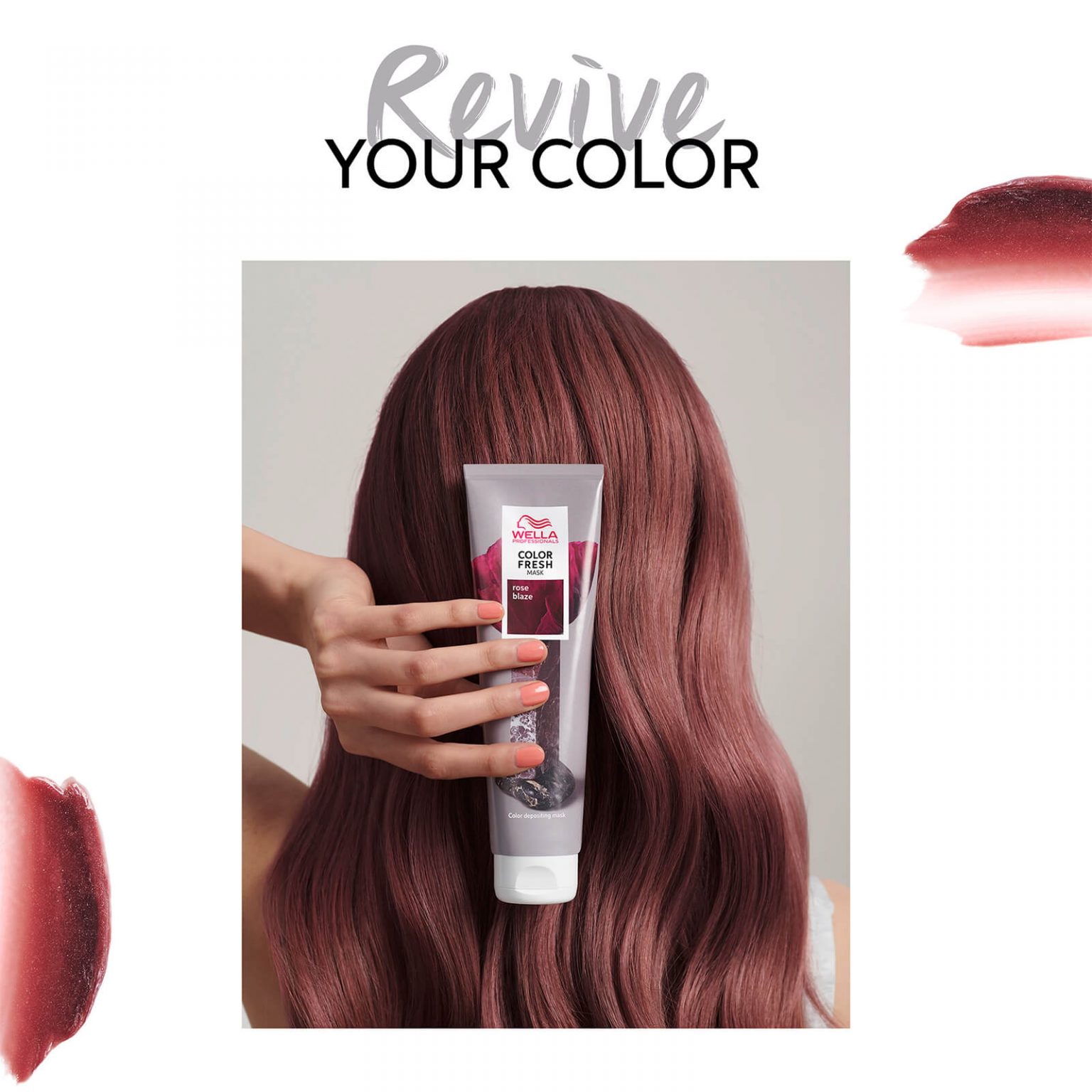 Wella Professionals Color Fresh Semi Permanent Colour Mask Rose Blaze